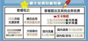 王卡19的月租包含流量高速流量充足, 王卡19月租详细说明