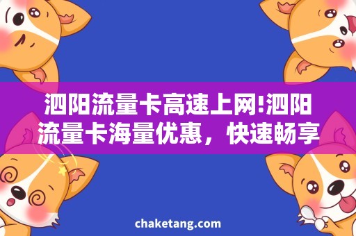 泗阳流量卡高速上网!泗阳流量卡海量优惠，快速畅享网络世界