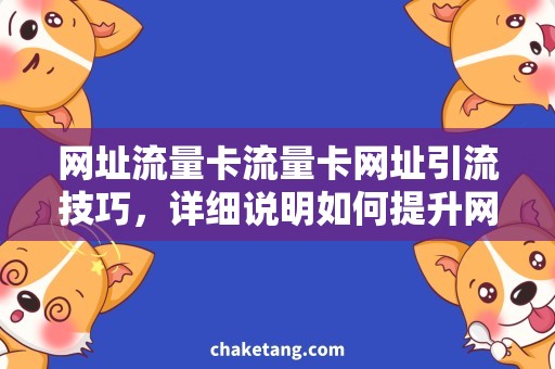 网址流量卡流量卡网址引流技巧，详细说明如何提升网站流量