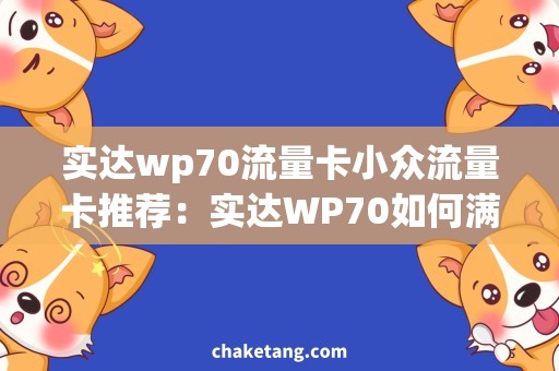 实达wp70流量卡小众流量卡推荐：实达WP70如何满足你的上网需求？