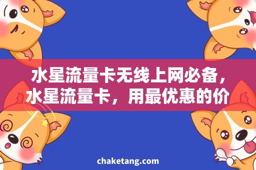 水星流量卡无线上网必备，水星流量卡，用最优惠的价格畅快上网