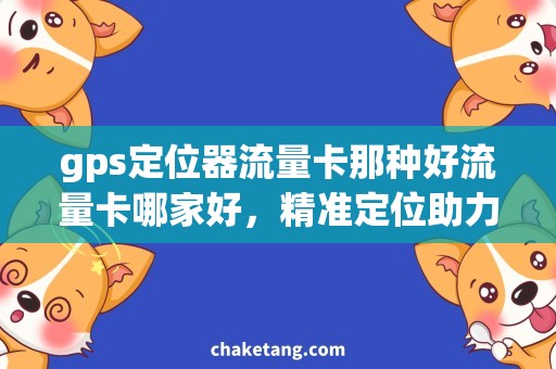 gps定位器流量卡那种好流量卡哪家好，精准定位助力您的GPS定位器使用