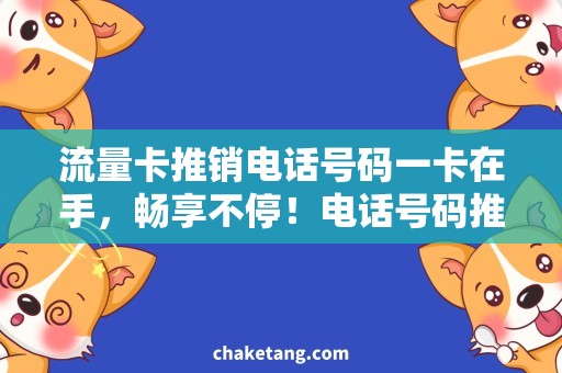 流量卡推销电话号码一卡在手，畅享不停！电话号码推销流量卡，省时又省心