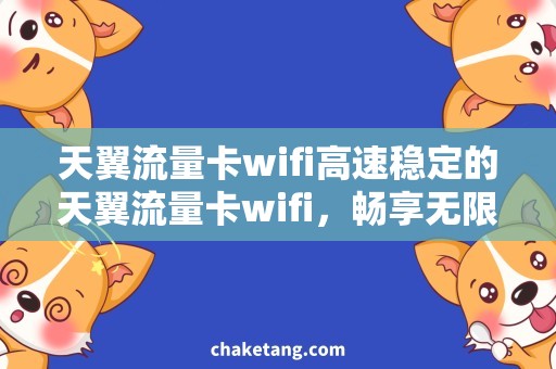 天翼流量卡wifi高速稳定的天翼流量卡wifi，畅享无限畅想！